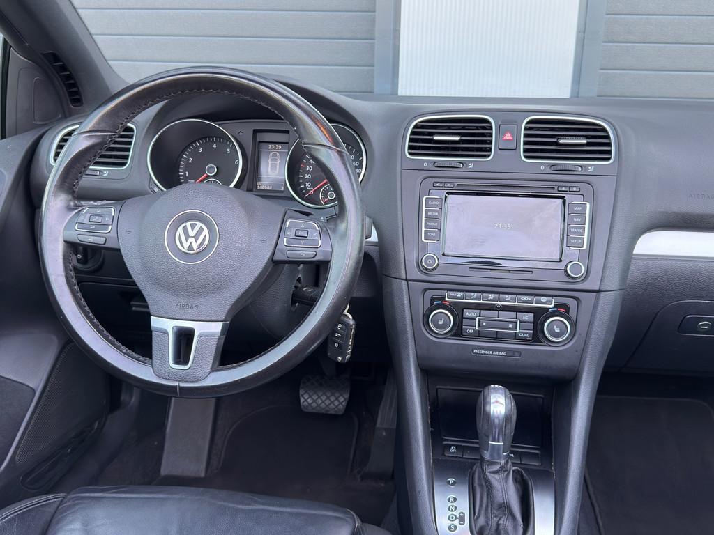 Volkswagen Golf Cabriolet 1.4 TSI / AUTOMAAT / PARELMOER WIT, Auto's, Euro 5, Gebruikt, 4 cilinders, Cabriolet