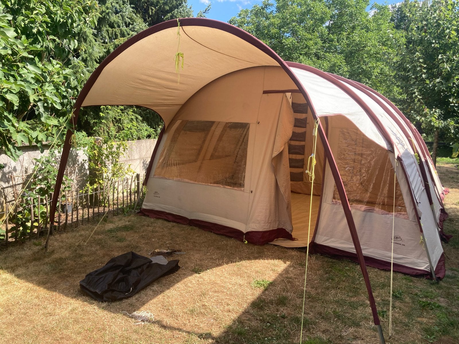 Bardani Villanova 450 tunneltent - Ruime gezinstent, Ophalen, Gebruikt, Tot en met 6