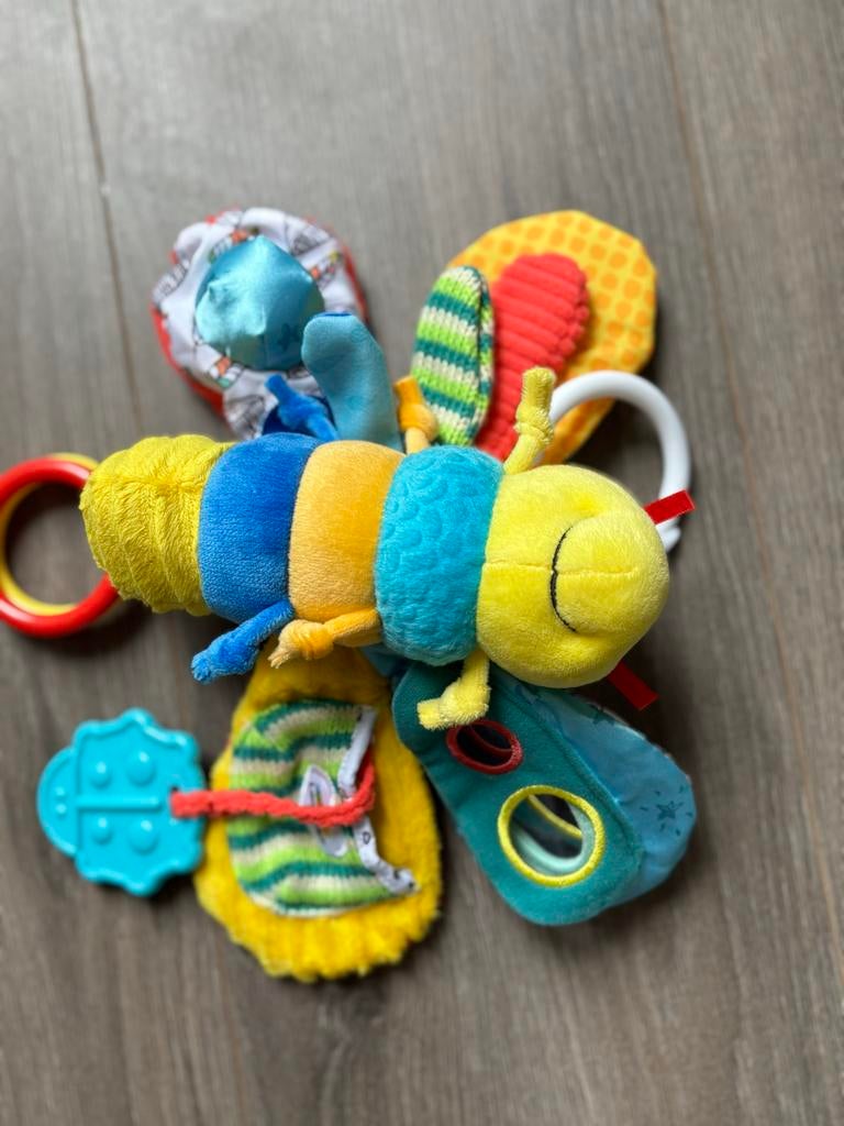 Lamaze Freddie de Vuurvlieg - Grijp- en bijtspeelgoed, Ophalen of Verzenden, Zo goed als nieuw, Overige typen, Met geluid