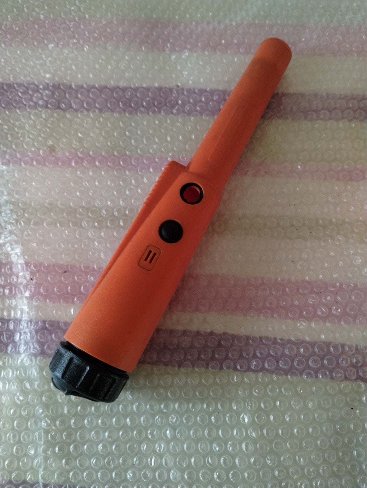 Pinpointer behuizing - Oranje, Hobby en Vrije tijd, Ophalen, Gebruikt, Overige merken
