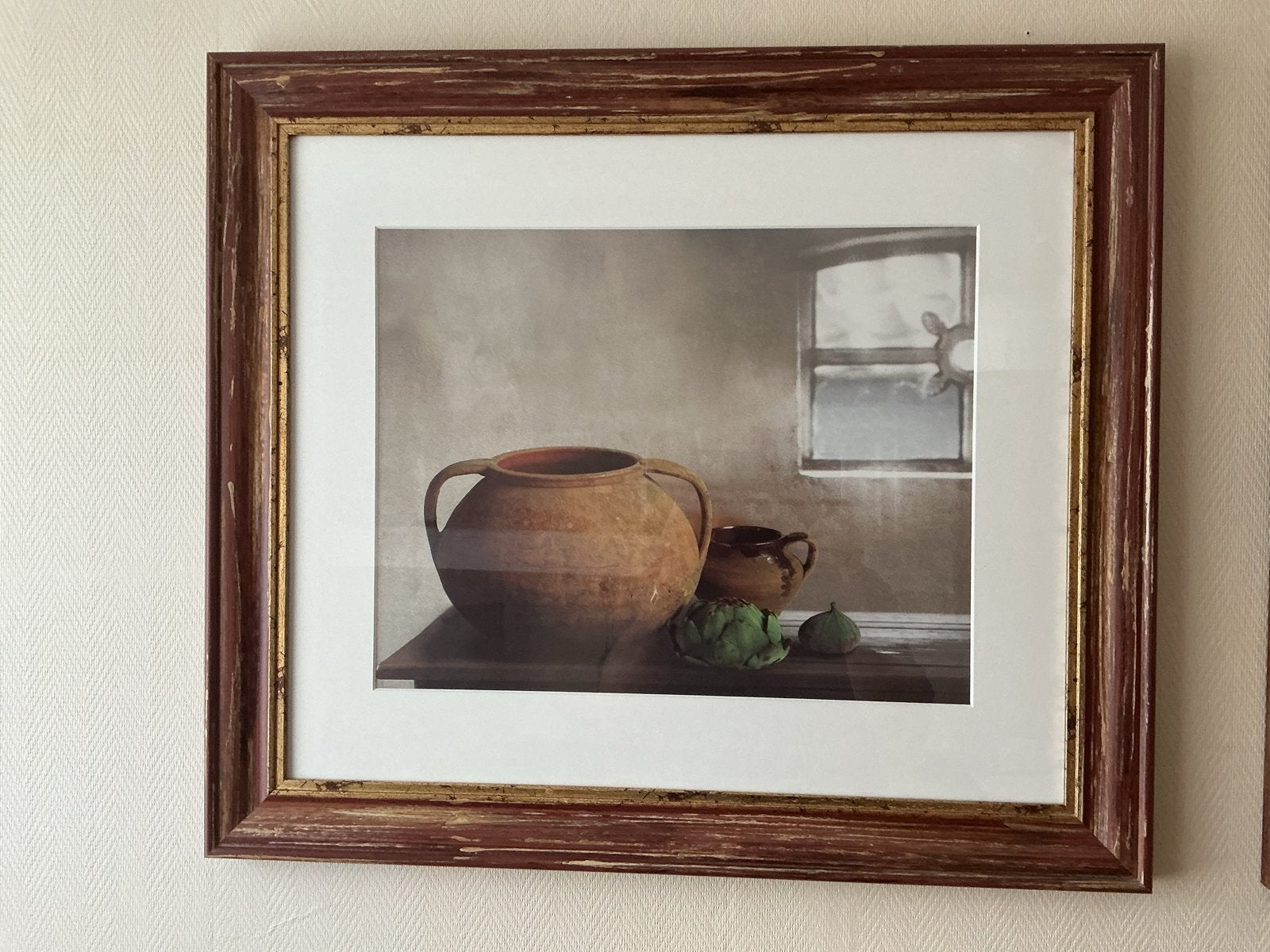 Set van 2 ingelijste stillevens, 76x66 cm, Ophalen of Verzenden, Zo goed als nieuw