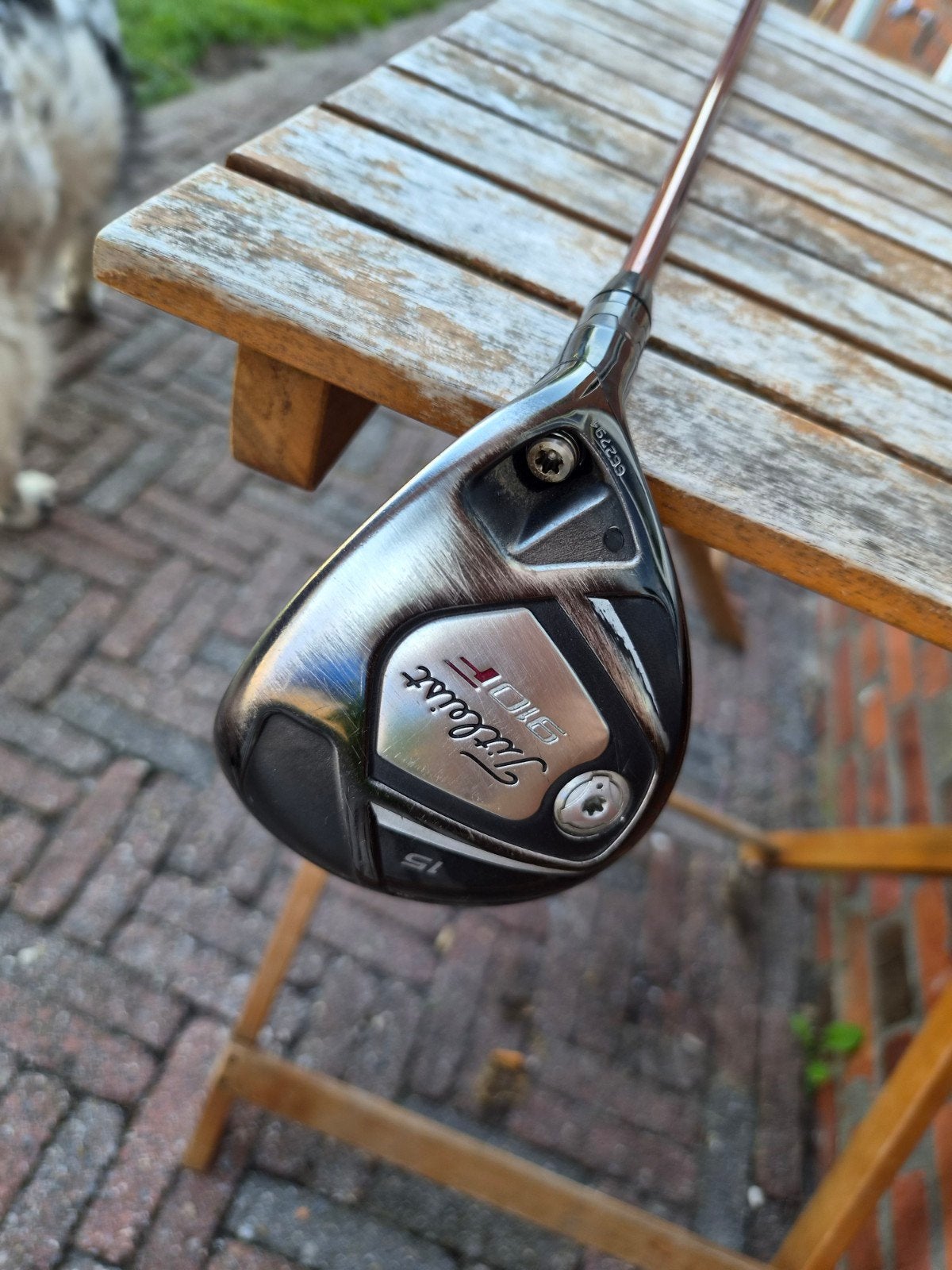 910f titleist 3 wood - fairwaywood, Sport en Fitness, Golf, Ophalen of Verzenden, Gebruikt, Club