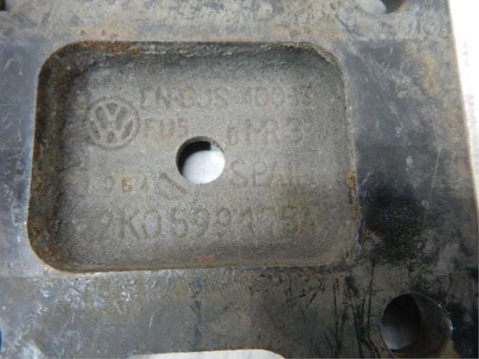 VW Caddy 2K5 Verenset Schokdemper Schokbreker Veerpoot, Ophalen of Verzenden, Gebruikt