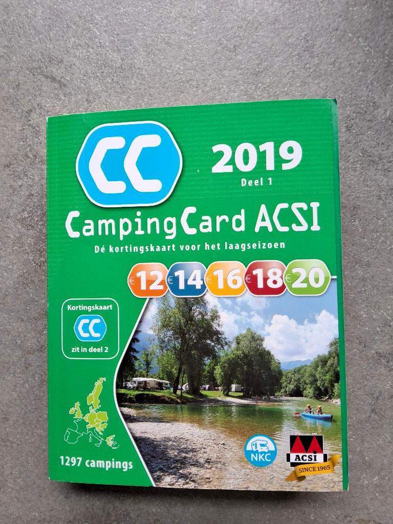 campinggidsen ACSI, Overige merken, Europa, Ophalen of Verzenden, Zo goed als nieuw
