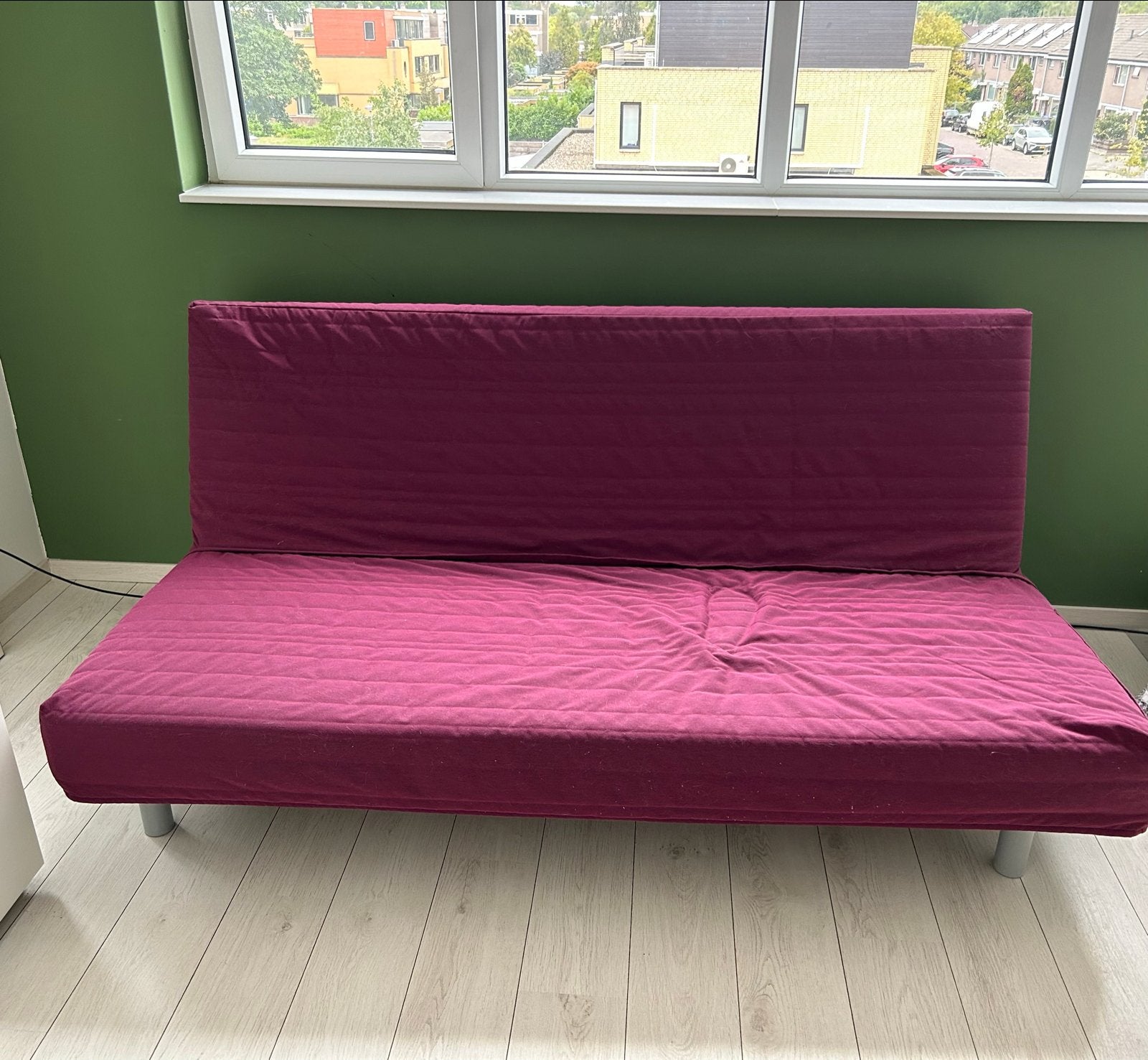 IKEA Beddinge slaapbank 140x200 cm - Comfortabel en praktisc, Huis en Inrichting, Slaapkamer | Slaapbanken, Ophalen, Gebruikt