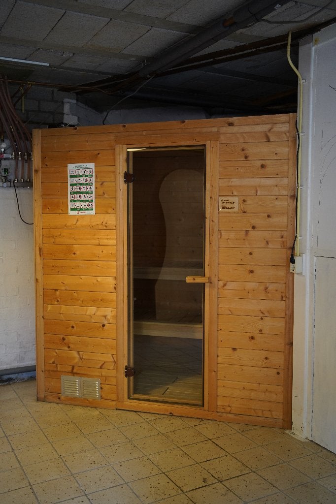 Finse Sauna - Weka Saunawelt (Vurenhout), Sport en Fitness, Sauna, Ophalen, Gebruikt, Fins of Traditioneel, Complete sauna