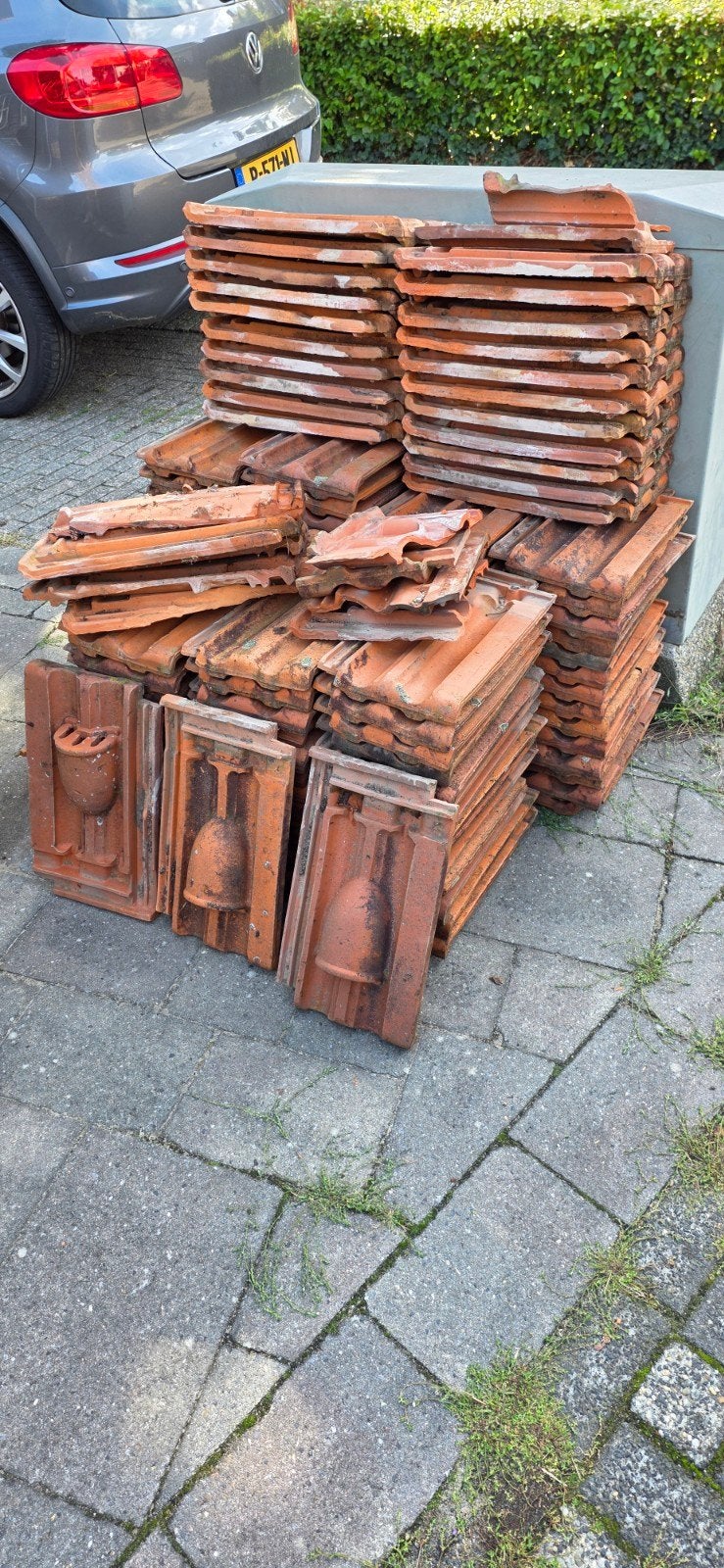 Laumans dakpannen - Gebruikt, Ophalen, Gebruikt, Steen of Klei, 15 m² of meer