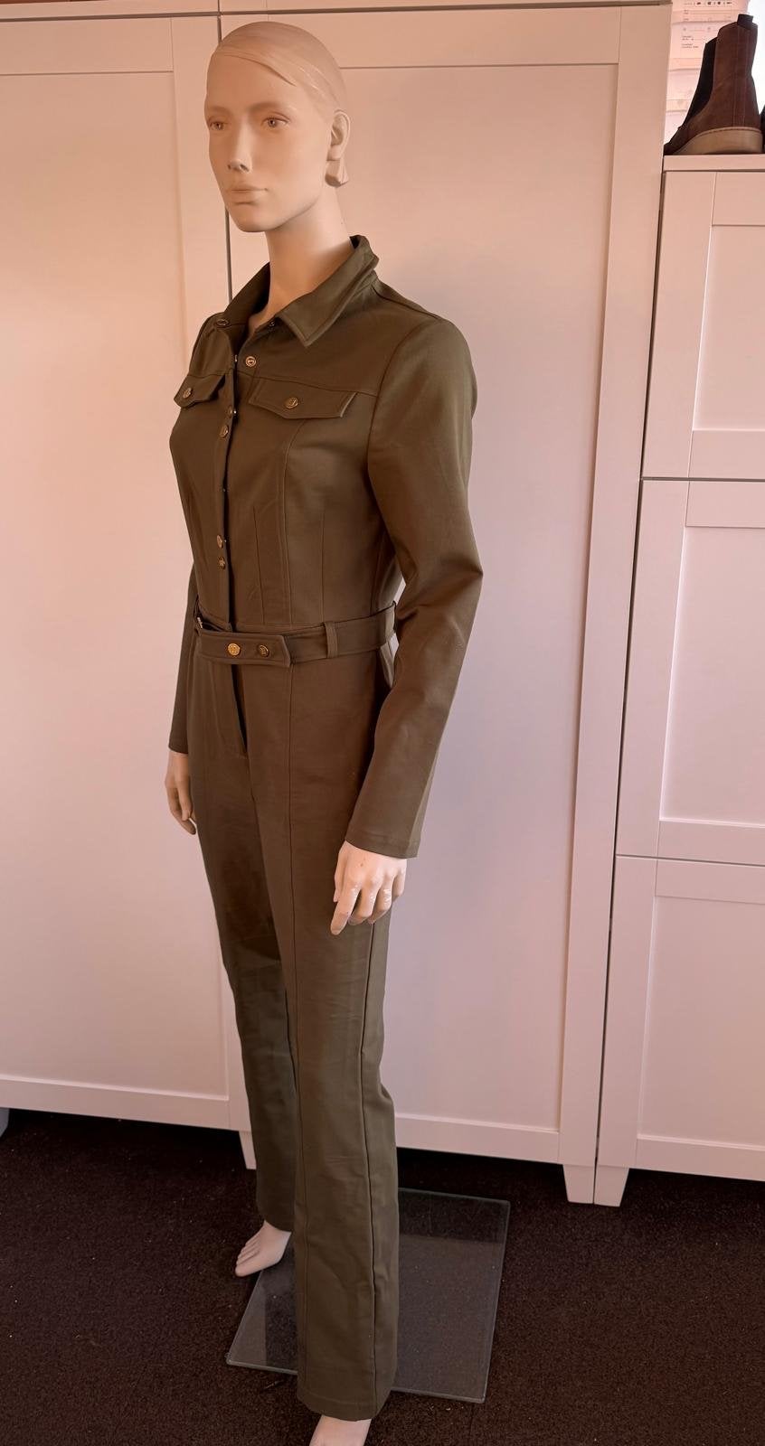 Nikkie jumpsuit maat 38, Kleding | Dames, Jumpsuits, Ophalen of Verzenden, Zo goed als nieuw, Maat 38/40 (M), Groen