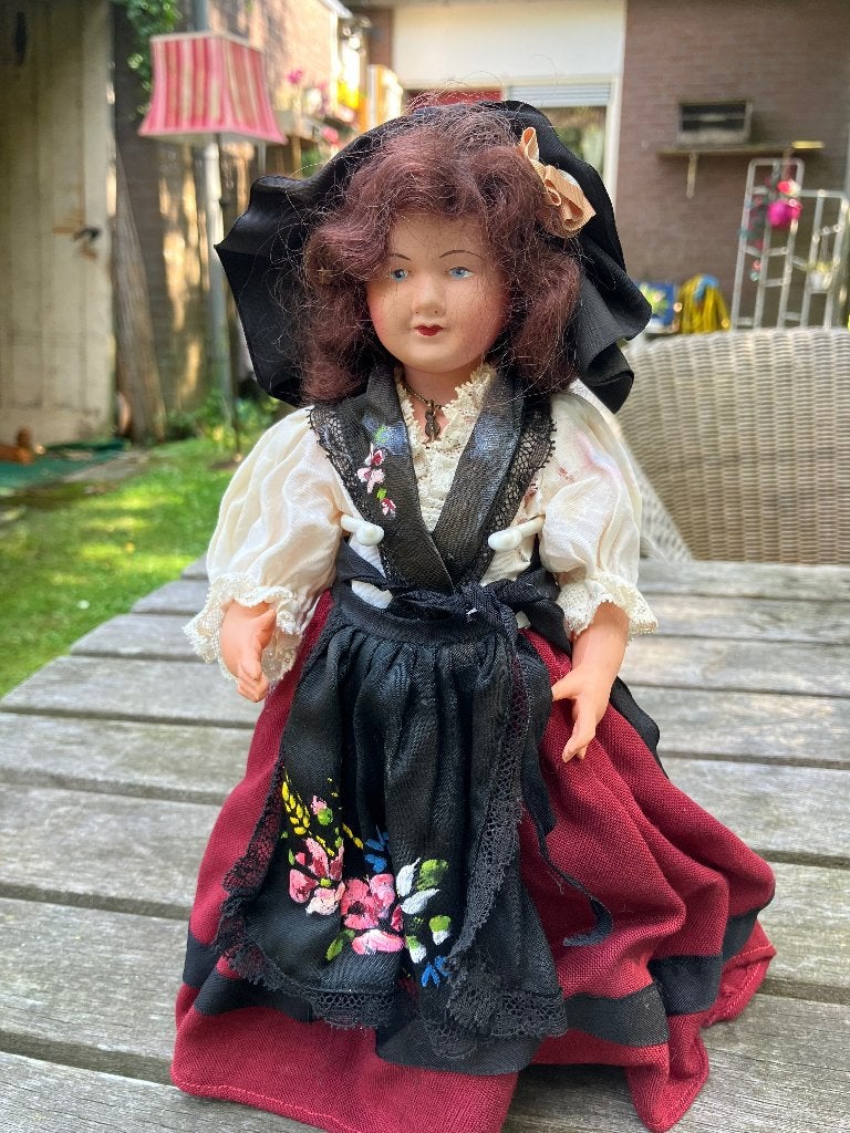Petit colin popje, Antiek en Kunst, Curiosa en Brocante, Ophalen of Verzenden