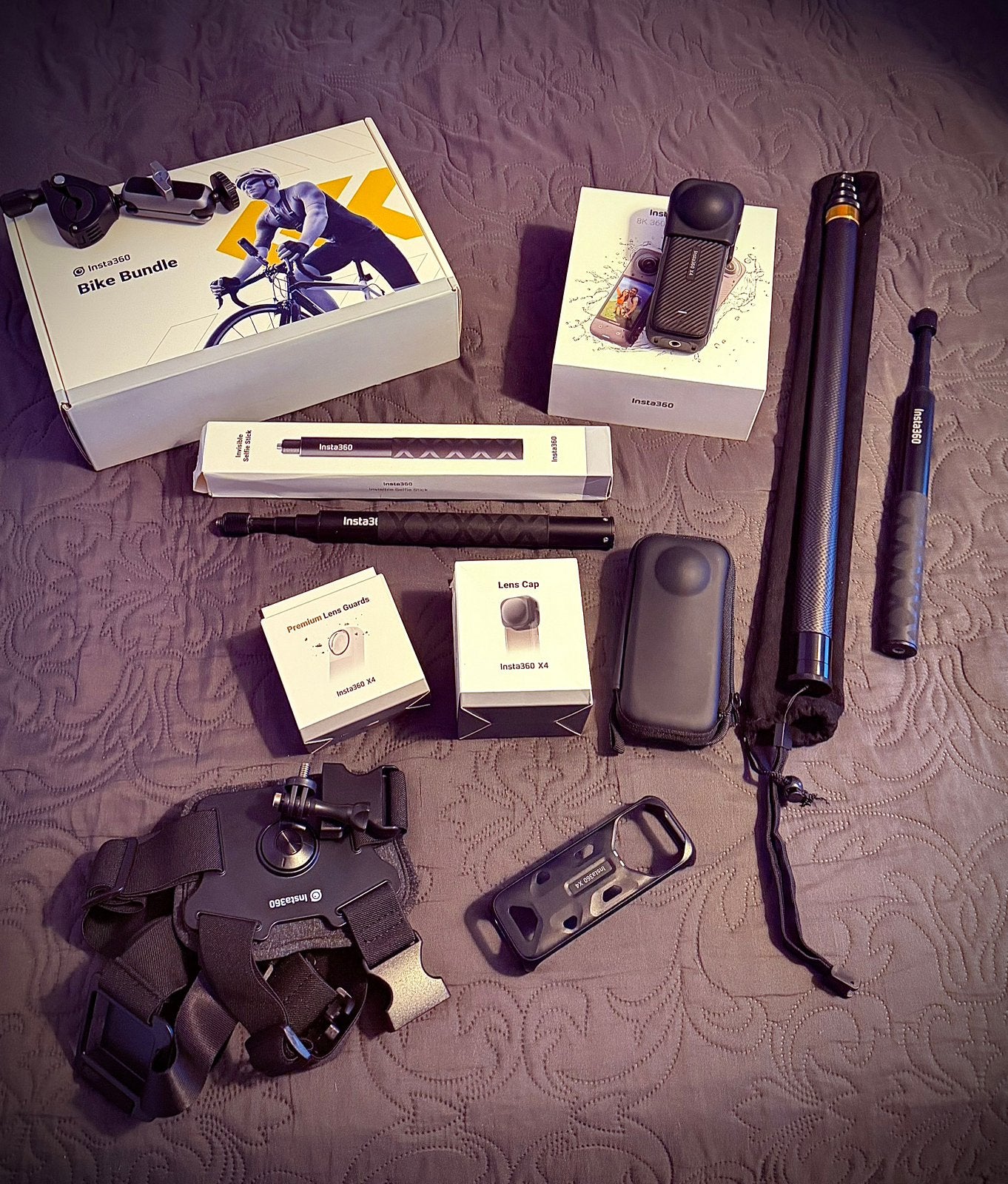 Insta360 X4 8K + originele accessoires, Ophalen, Zo goed als nieuw, Overige merken