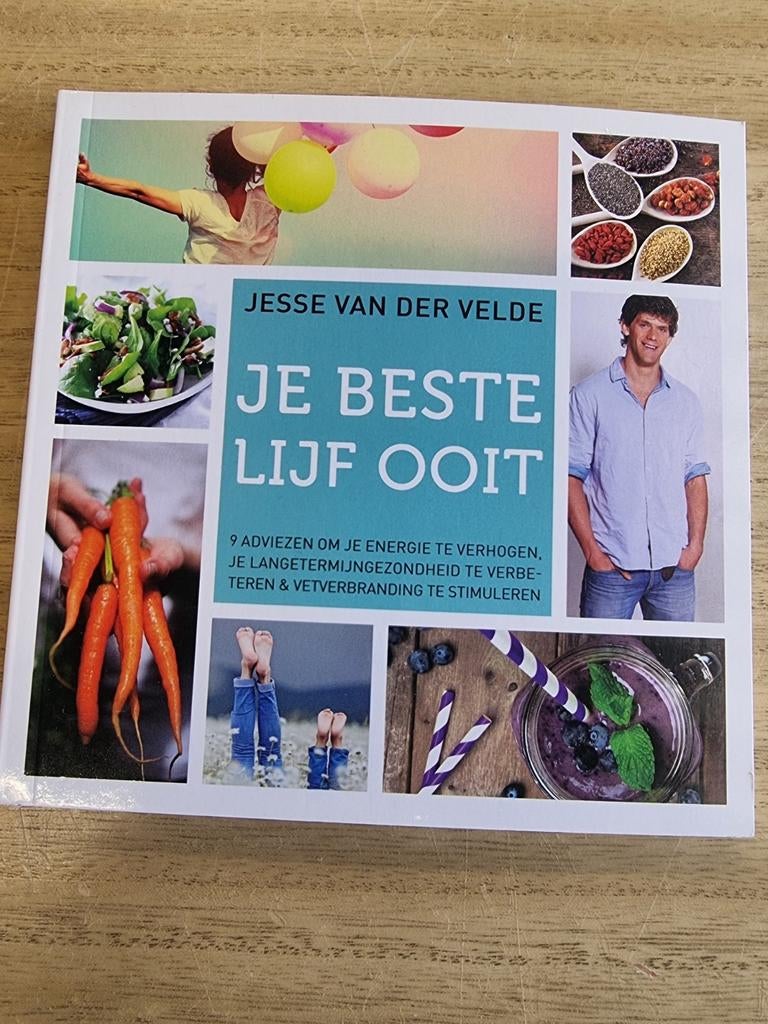 Diverse boeken verkoop, Boeken, Gezondheid, Dieet en Voeding, Jesse van der Velde, Verzenden, Zo goed als nieuw
