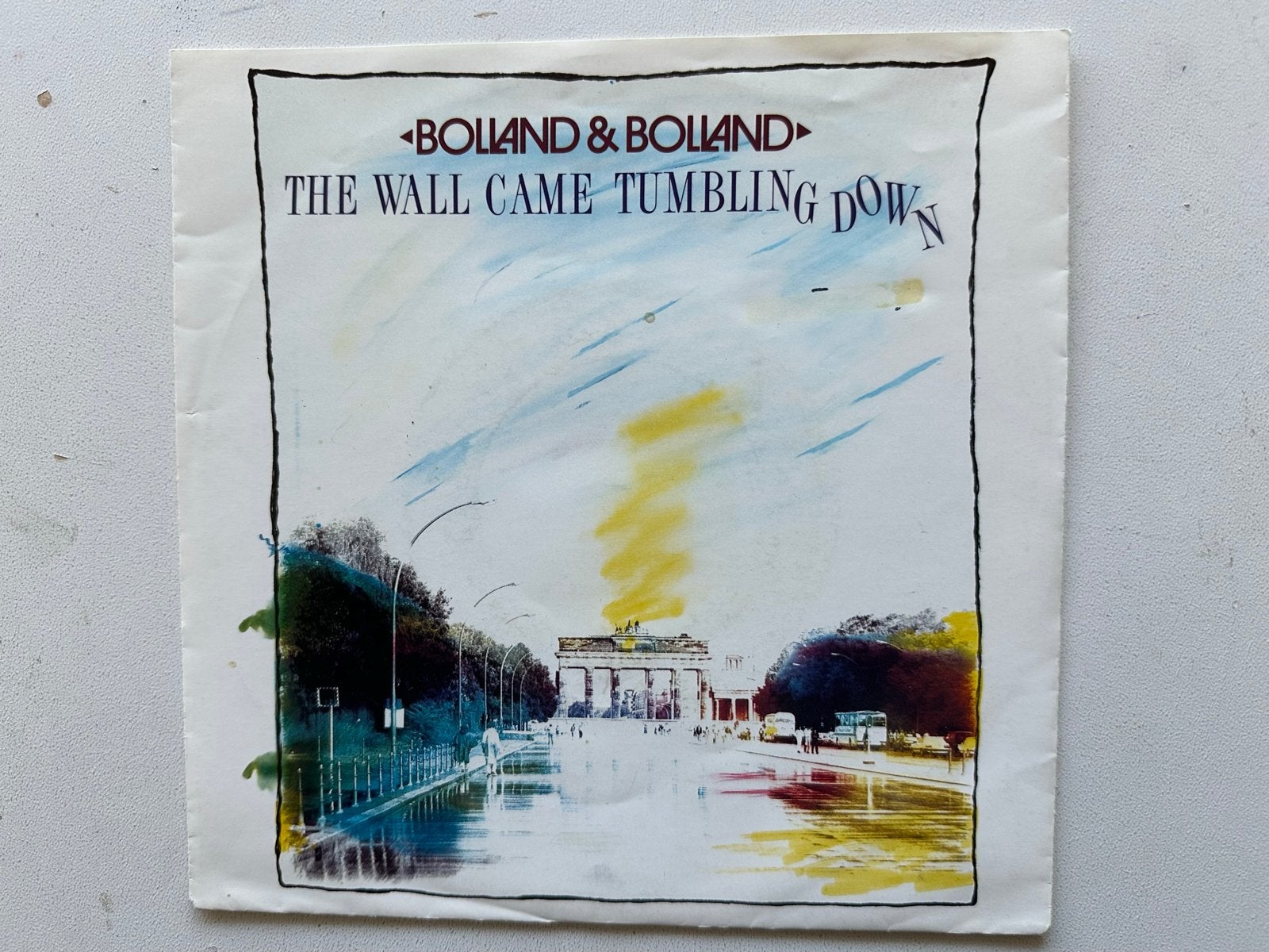 Bolland & Bolland - The Wall Came Tumbling Down (Single), Ophalen of Verzenden, Gebruikt, 7 inch, Pop