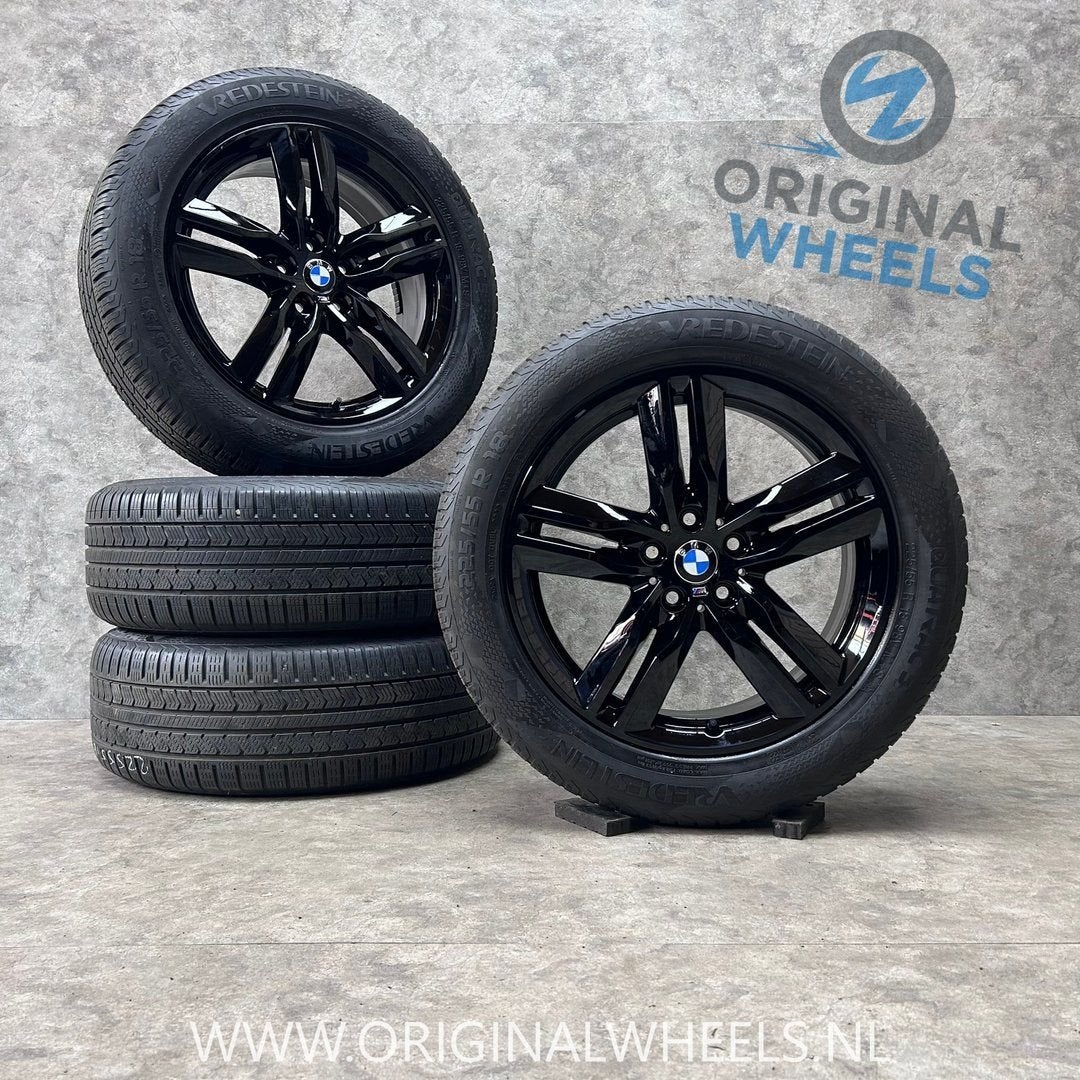 18 inch originele velgen + all season banden BMW X1 X2 570M, 18 inch, Gebruikt, -, -