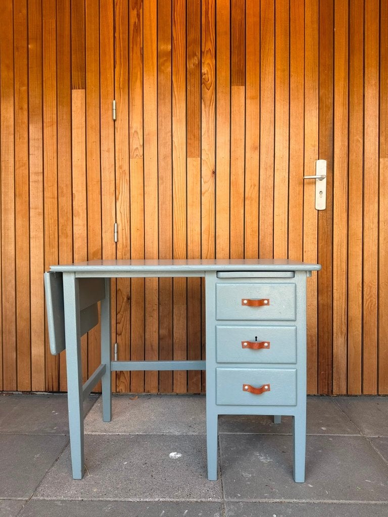 Bureau antiek kinderkamer, Ophalen, Gebruikt, Antiek, 87 cm