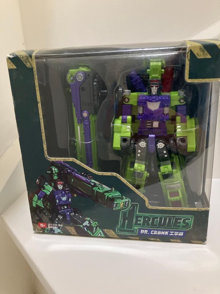 Transformers TFC Dr. Crank Hook Hercules Constructicon, Verzamelen, Transformers, Nieuw, Overige generaties, Decepticons, Ophalen of Verzenden