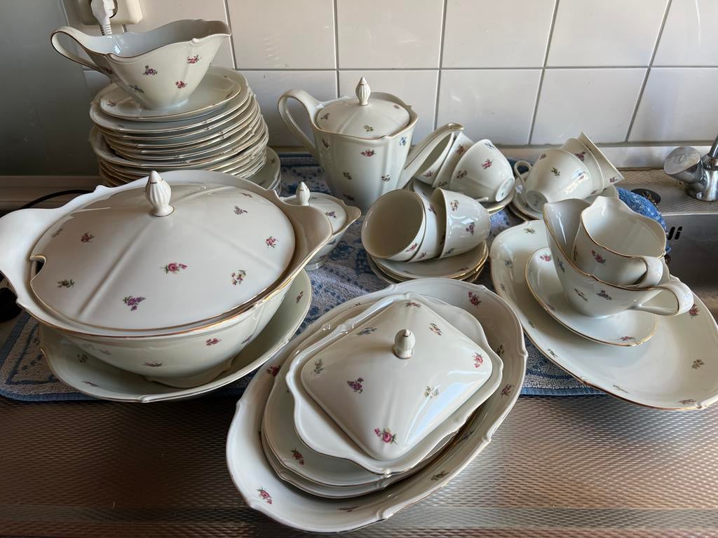 Bavaria Winterling Servies 57-delig - Nieuw en Ongebruikt, Antiek en Kunst, Antiek | Servies compleet, Ophalen