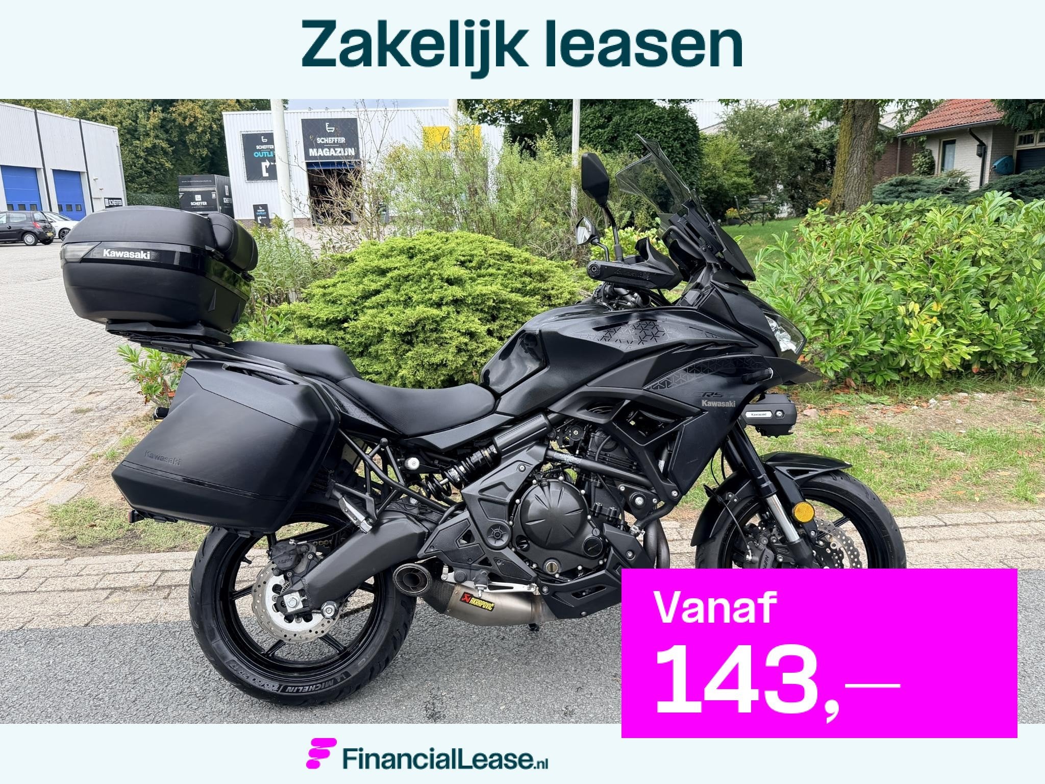 Kawasaki Versys 650 Grand Tourer Akrapovic•ABS•Koffers 1, 649 cc, ABS, Toermotor, Handgeschakeld