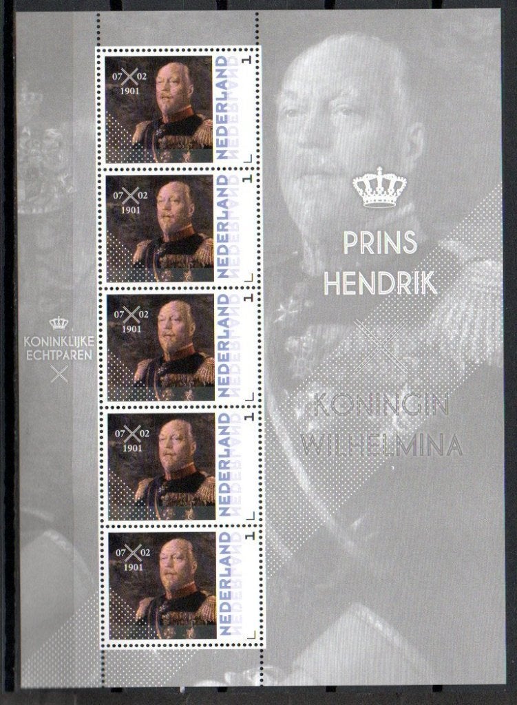 vel persoonlijke zegels postfris prins hendrik, Postzegels en Munten, Ophalen of Verzenden, Na 1940, Postfris