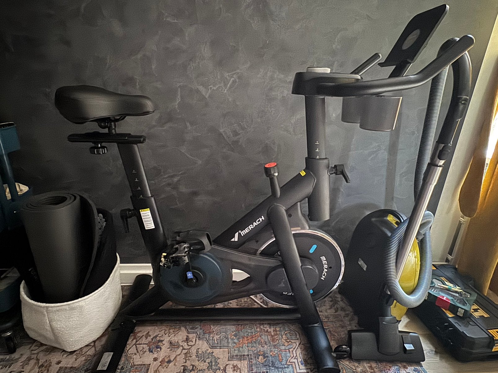 Merach spinning fiets, Ophalen, Nieuw, Spinningfiets
