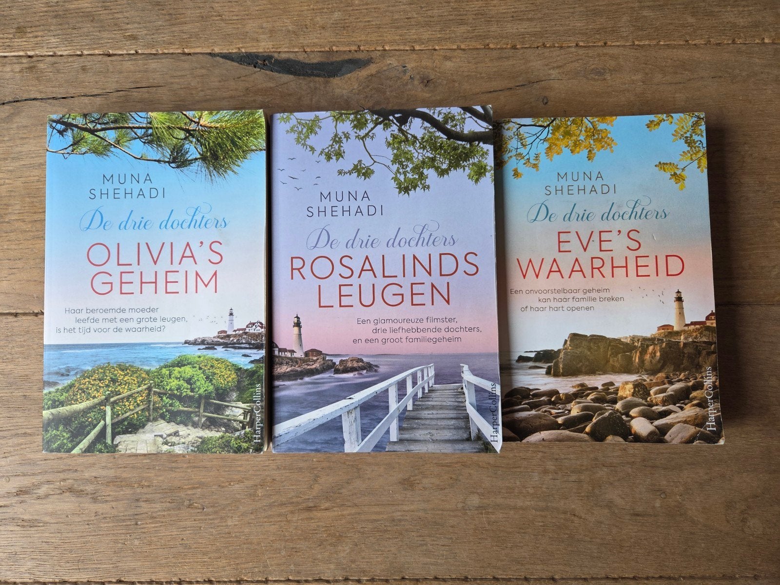 De drie dochters - Muna Shehadi (3 boeken), Ophalen of Verzenden, Zo goed als nieuw, Muna Shehadi, Nederland