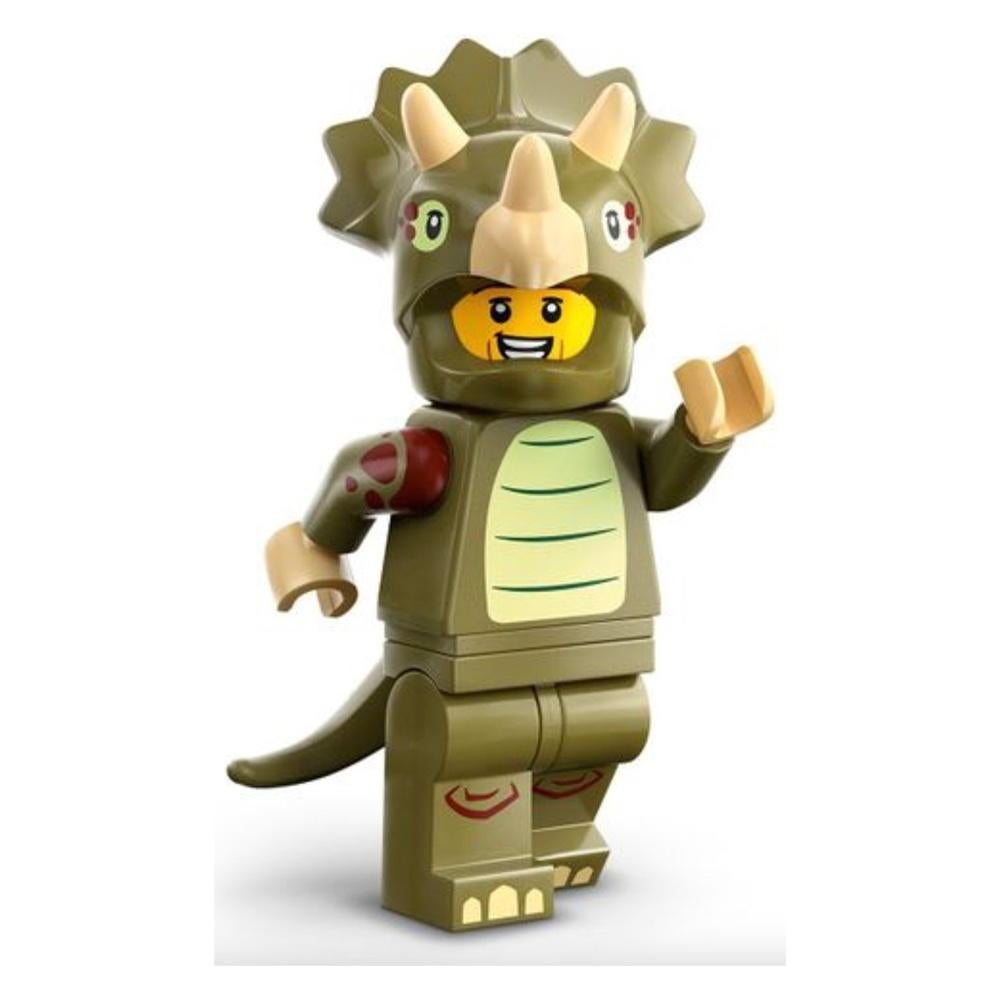 LEGO CMF 71045 - Serie 25 - Nr. 8 Triceratops Costume Fan, Kinderen en Baby's, Speelgoed | Duplo en Lego, Lego, Nieuw, Ophalen of Verzenden