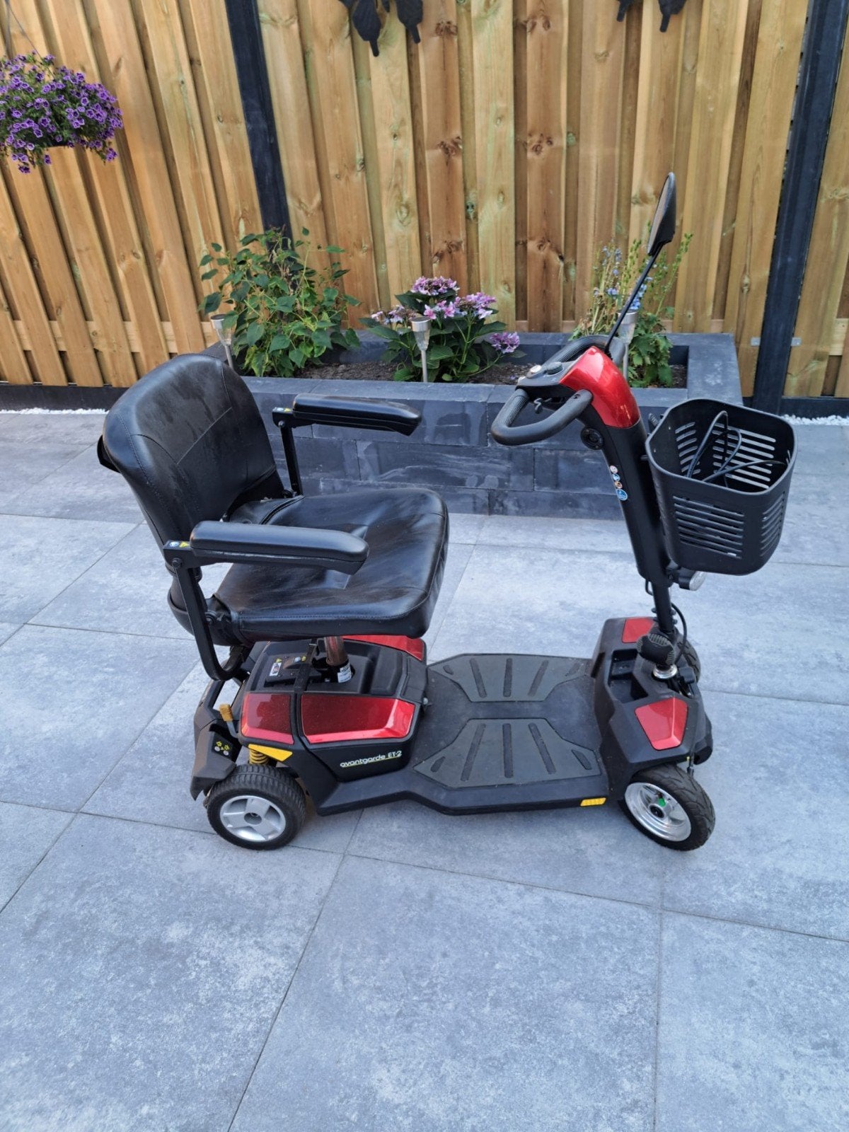 opvouwbare scootmobiel, Ophalen, Zo goed als nieuw, 15 km of minder, 10 km/u of minder
