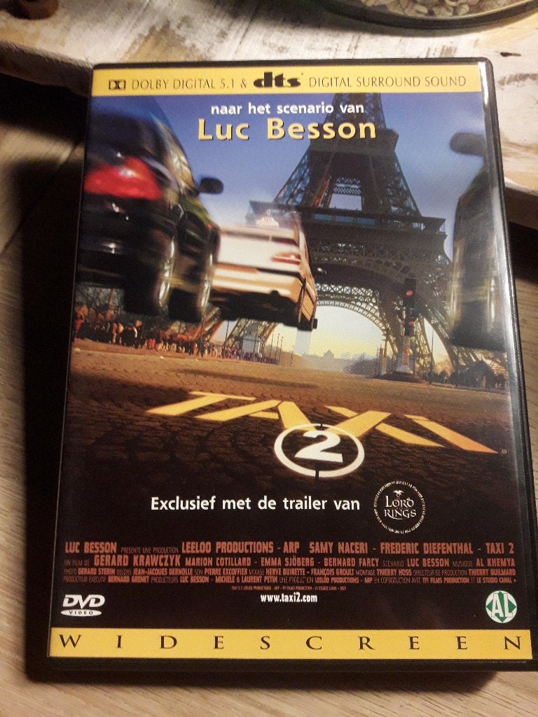 dvd Taxi 2 (Z176-339), Alle leeftijden, Ophalen of Verzenden, Zo goed als nieuw
