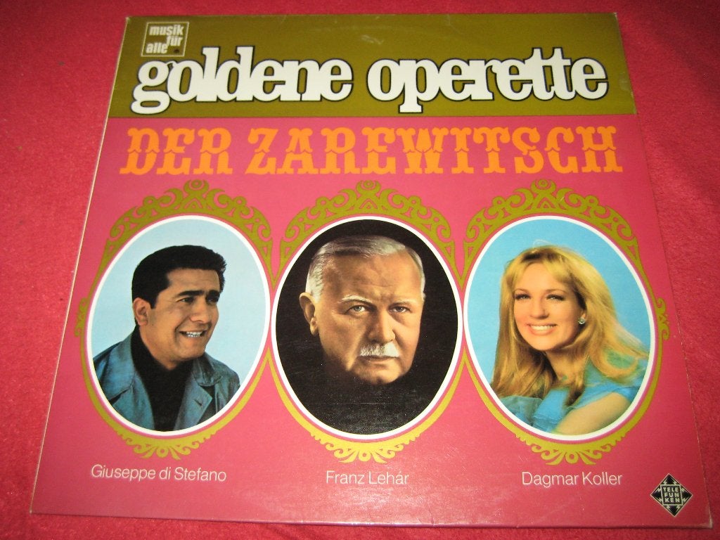 LP, Goldene Operette: Der Zarewitsch (NO59), Cd's en Dvd's, Overige typen, Ophalen of Verzenden, Zo goed als nieuw, 12 inch