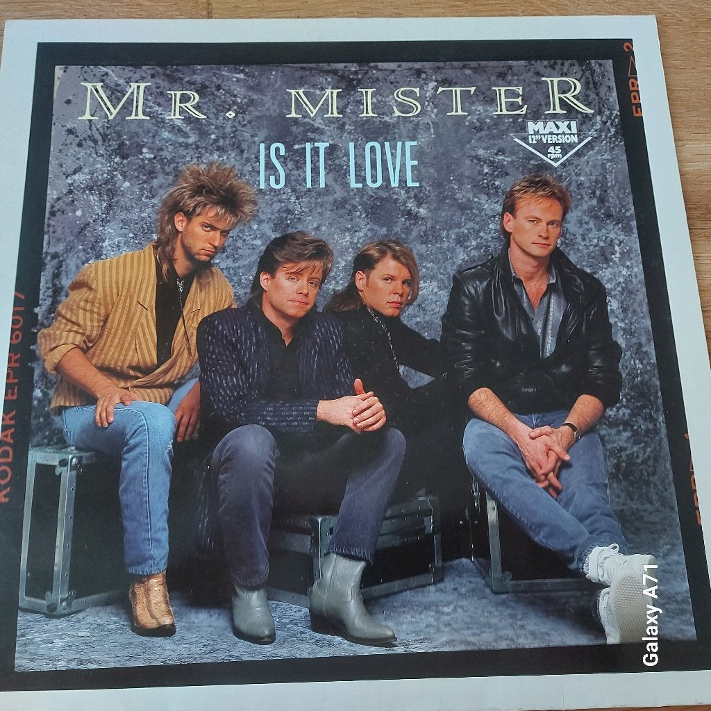 12 inch Maxisingel Mr. Mister - Is It Love (1986), Cd's en Dvd's, Vinyl | Pop, Gebruikt, Pop, 12 inch, Complilatie