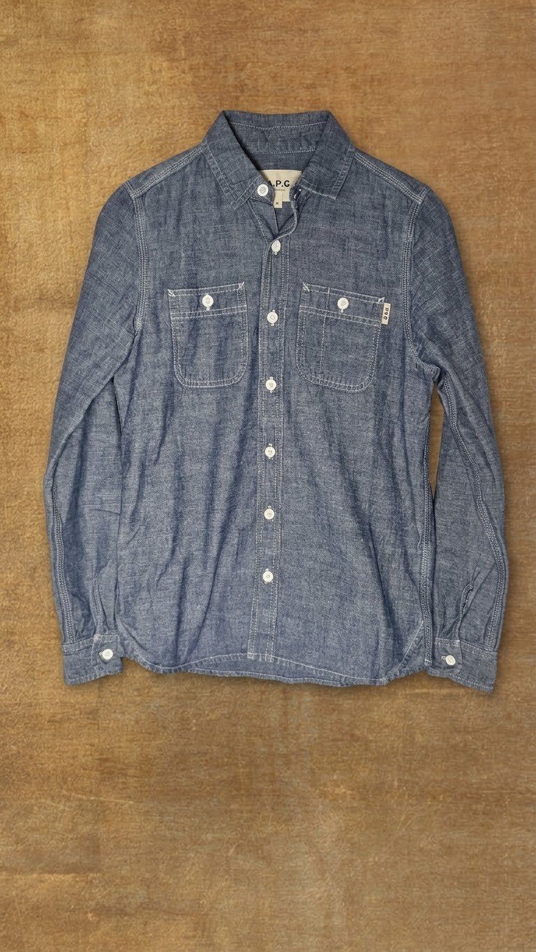 A.P.C. x Carhartt WIP Shirt Maat XS, Halswijdte 38 (S) of kleiner, Zo goed als nieuw, A.P.C., Verzenden