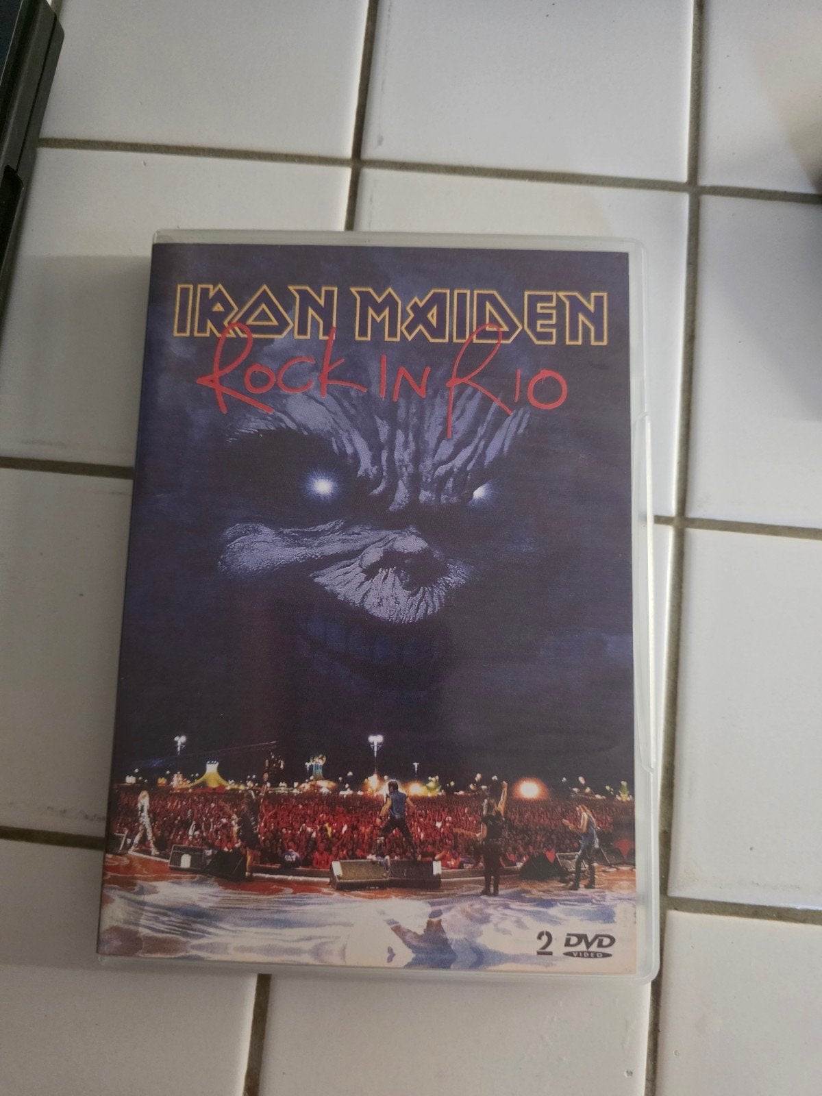 Iron maiden, Cd's en Dvd's, Dvd's | Muziek en Concerten, Ophalen of Verzenden, Gebruikt