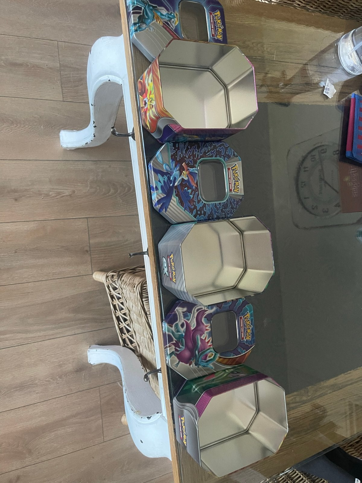 Pokémon TCG Tin Boxen - Diverse Designs, Ophalen of Verzenden, Gebruikt, Overige typen