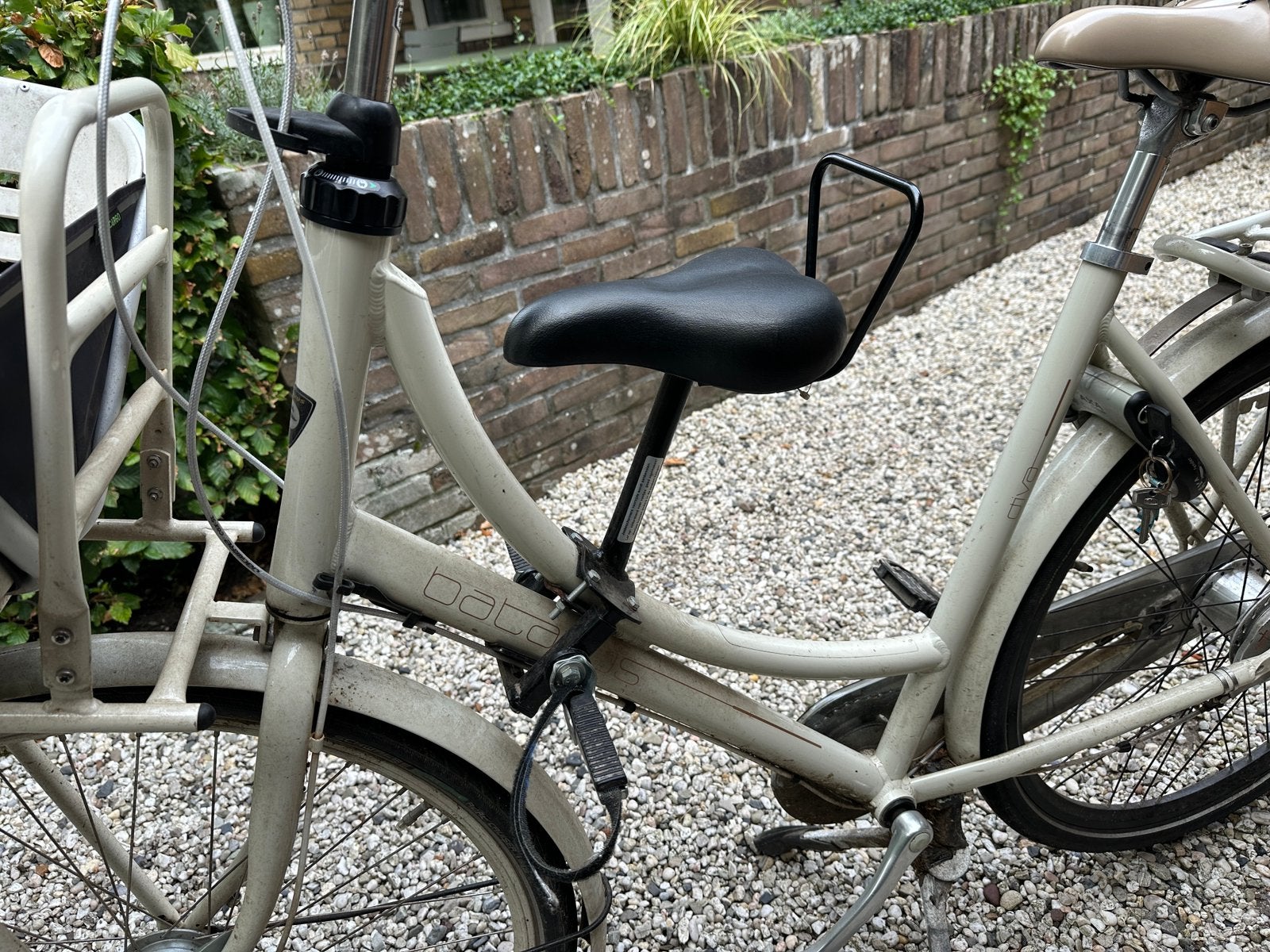 Zadel op stang, Ophalen, Gebruikt, 15 t/m 36 kg, Voorzitje