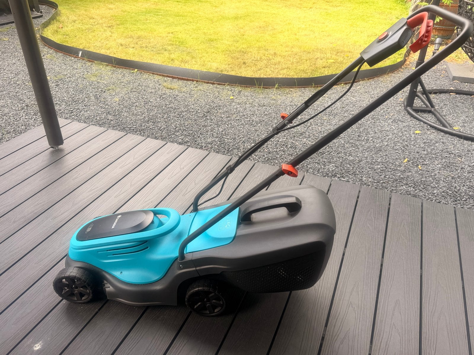 GARDENA PowerMax 30/18V P4A solo Accu Grasmaaier (excl.Accu), Ophalen, Cirkelmaaier, Accu-grasmaaier, Zo goed als nieuw