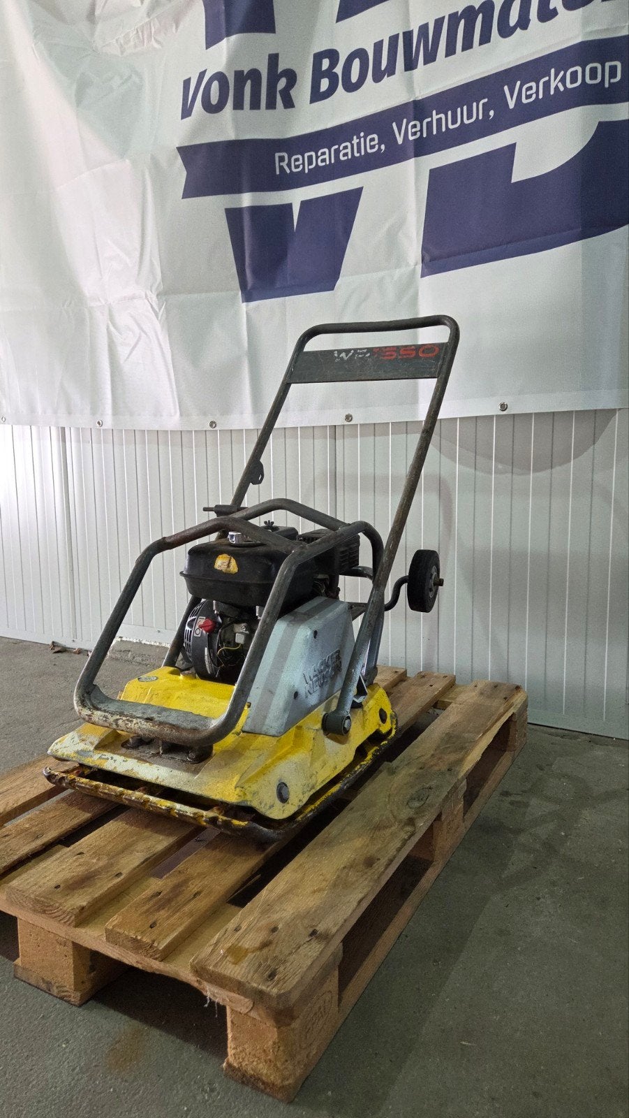 Wacker Neuson WP1550A Trilplaat | 2009 | Honda GX120 Benzine te koop bij Vonk Bouwmaterieel