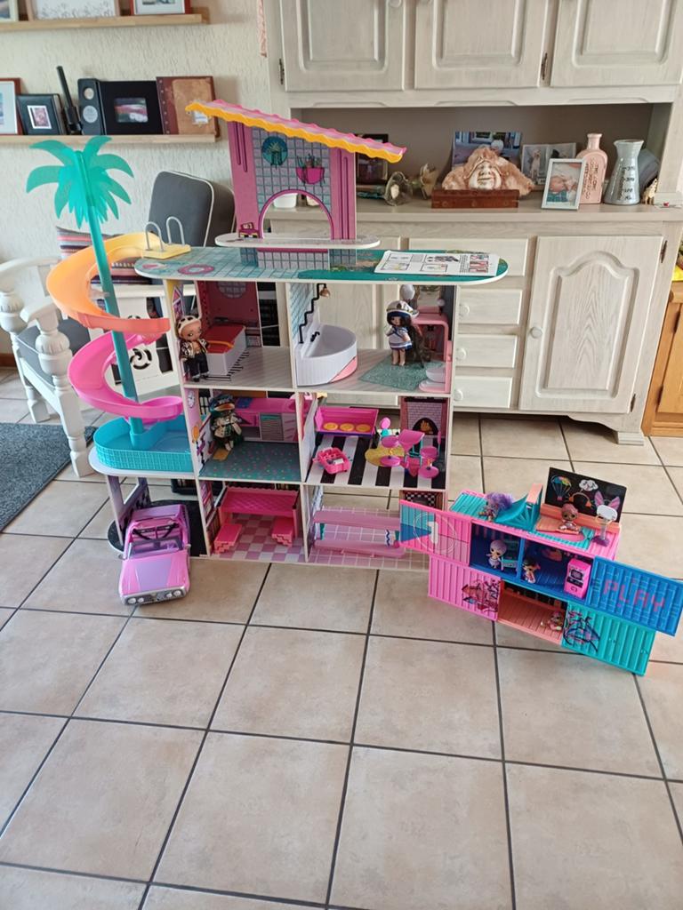 Poppenhuis, Ophalen, Gebruikt, Poppenhuis