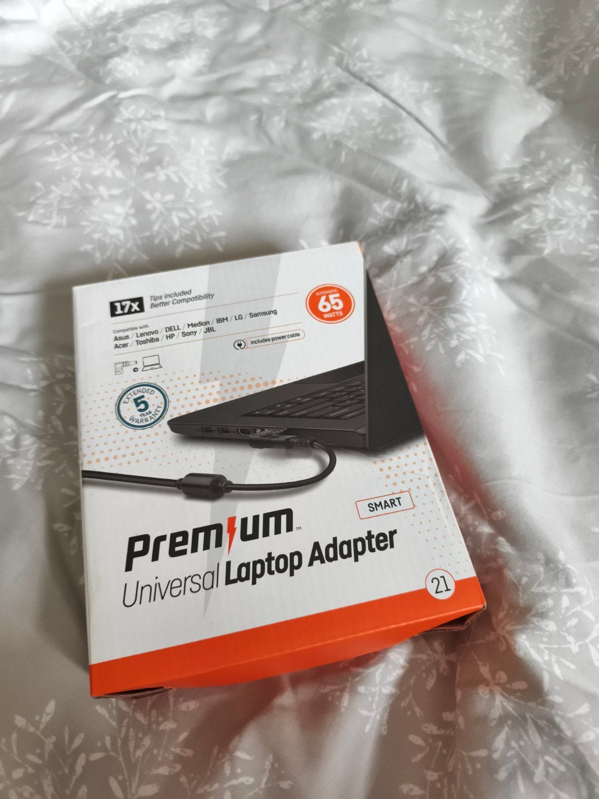 Premium Universele Laptop Adapter 65W - Zo goed als nieuw, Computers en Software, Laptop-opladers, Ophalen of Verzenden, Zo goed als nieuw