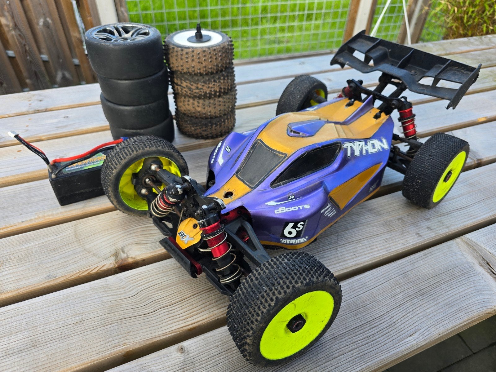 Arrma typhon 6S 1900KV incl 4s lipo, Elektro, Gebruikt, Auto offroad, Ophalen of Verzenden