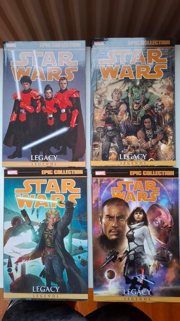 Star Wars Legacy Epic Collection Vol. 1-4 Marvel Complete, Boeken, Science fiction, Zo goed als nieuw, Ophalen of Verzenden