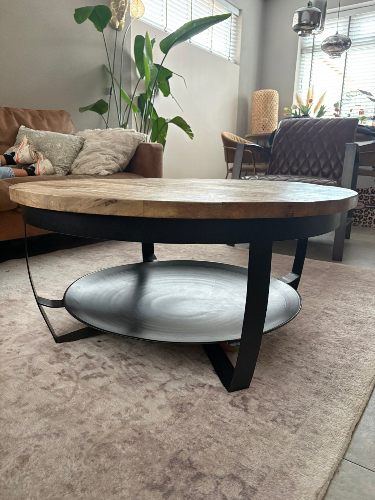Nette ronde tafel ., Ophalen, Rond, Minder dan 50 cm, 50 tot 100 cm