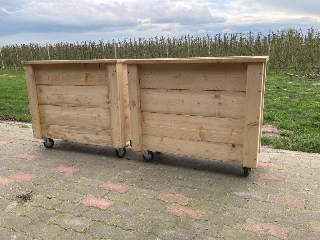 Verrijdbare plantenbakken, Nieuw, Ophalen of Verzenden, 60 tot 100 cm, 60 cm of meer