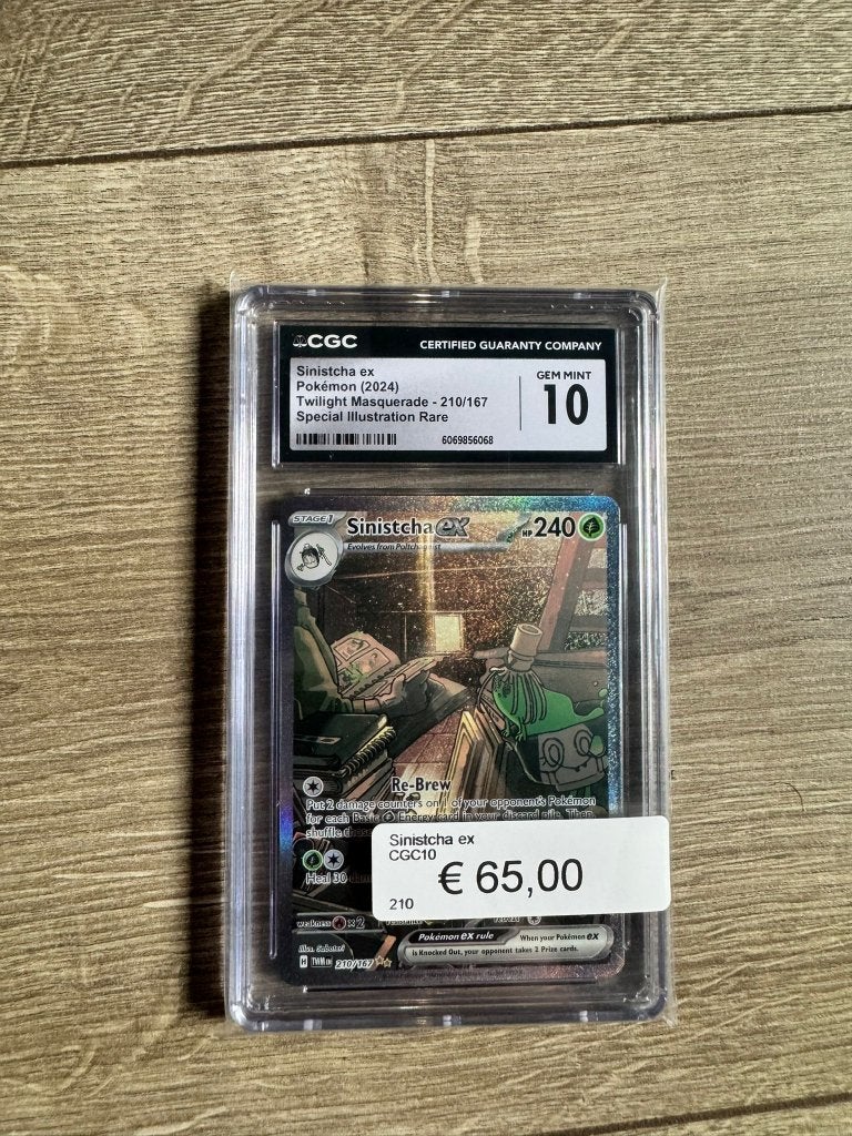 Sinistcha ex 210/167 Rare CGC Gem Mint 10, Ophalen of Verzenden, Zo goed als nieuw, Losse kaart