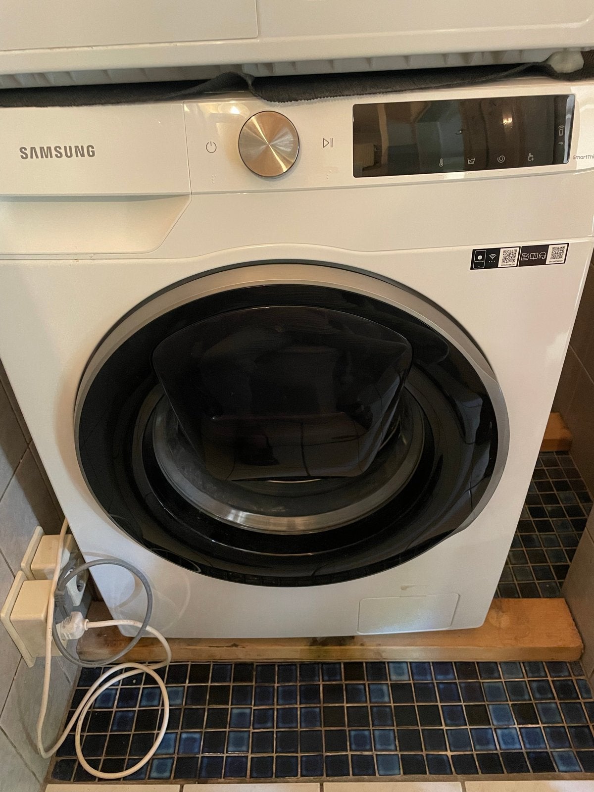 Samsung Wasmachine - Zo goed als nieuw, Ophalen, 1200 tot 1600 toeren, 10 kg of meer, Zo goed als nieuw