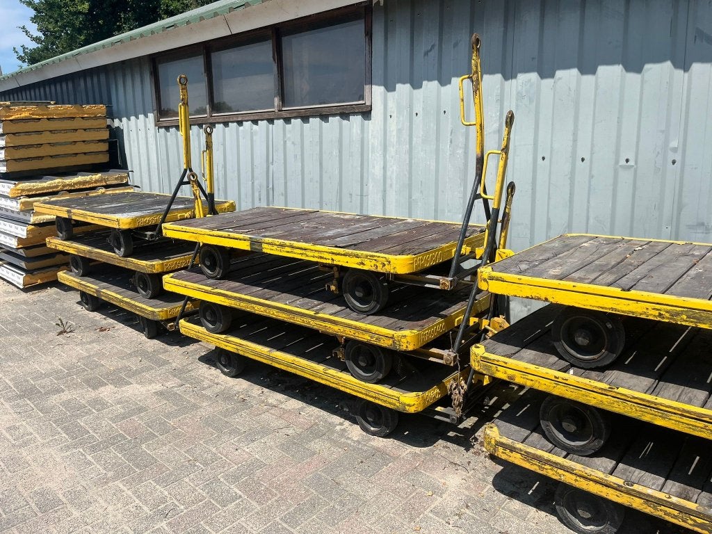 zware industriële platformwagens / zwaarlast transportkarren, 100 liter of meer, Ophalen, Gebruikt, Transportkar