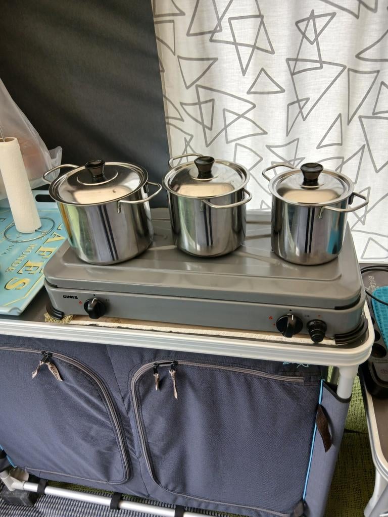 3 pannetjes, Ophalen of Verzenden