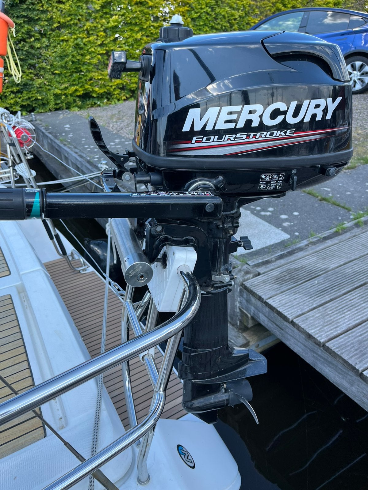 Mercury 4 pk 4 takt kortstaart 2017, Ophalen, Gebruikt, Minder dan 5 pk, Viertaktmotor