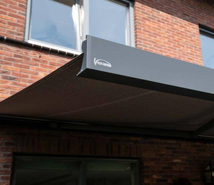 Verano Sunshade / Awning – Approx. 440 x 300 cm, Gebruikt, Elektrisch, Ophalen of Verzenden, 150 tot 300 cm
