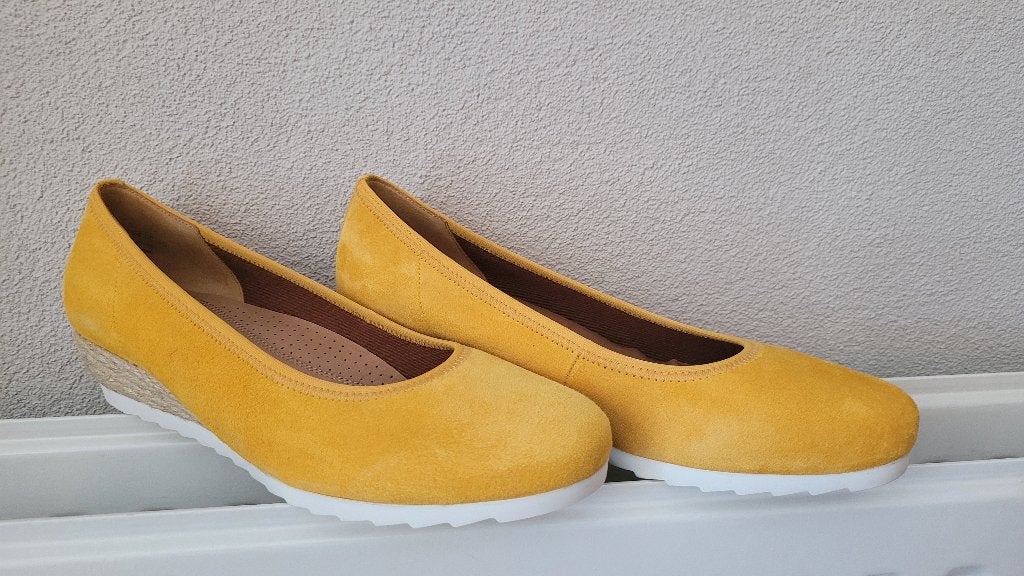 Gabor instapper, Schoenen met lage hakken, Verzenden, Geel, Gabor