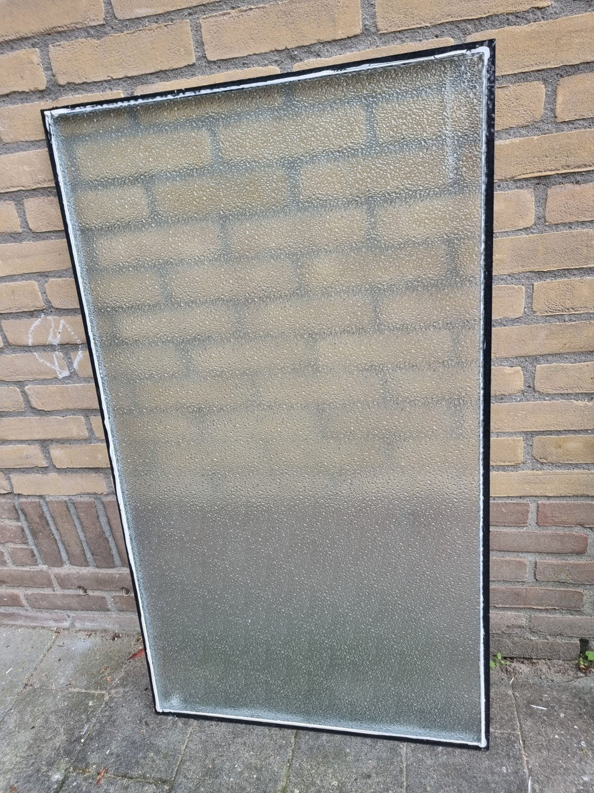 Figuurglas 2 ramen, Ophalen, Gevelraam of Ruit, Gebruikt, Minder dan 80 cm