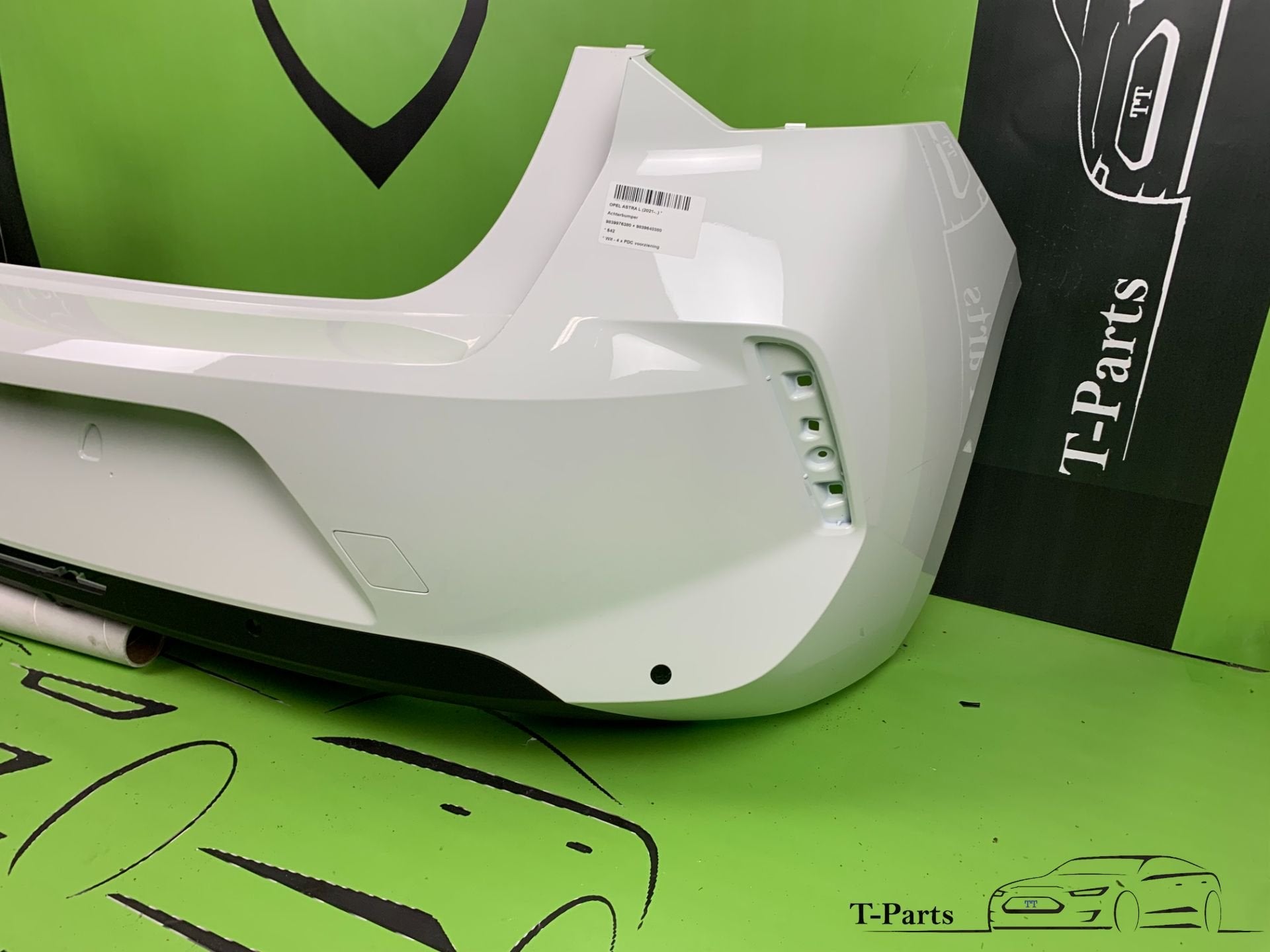 opel astra L achterbumper bumper PDC 168418891T, Auto-onderdelen, Info@fabrikant.eu, Fabrikant BV, Opel, Nieuw